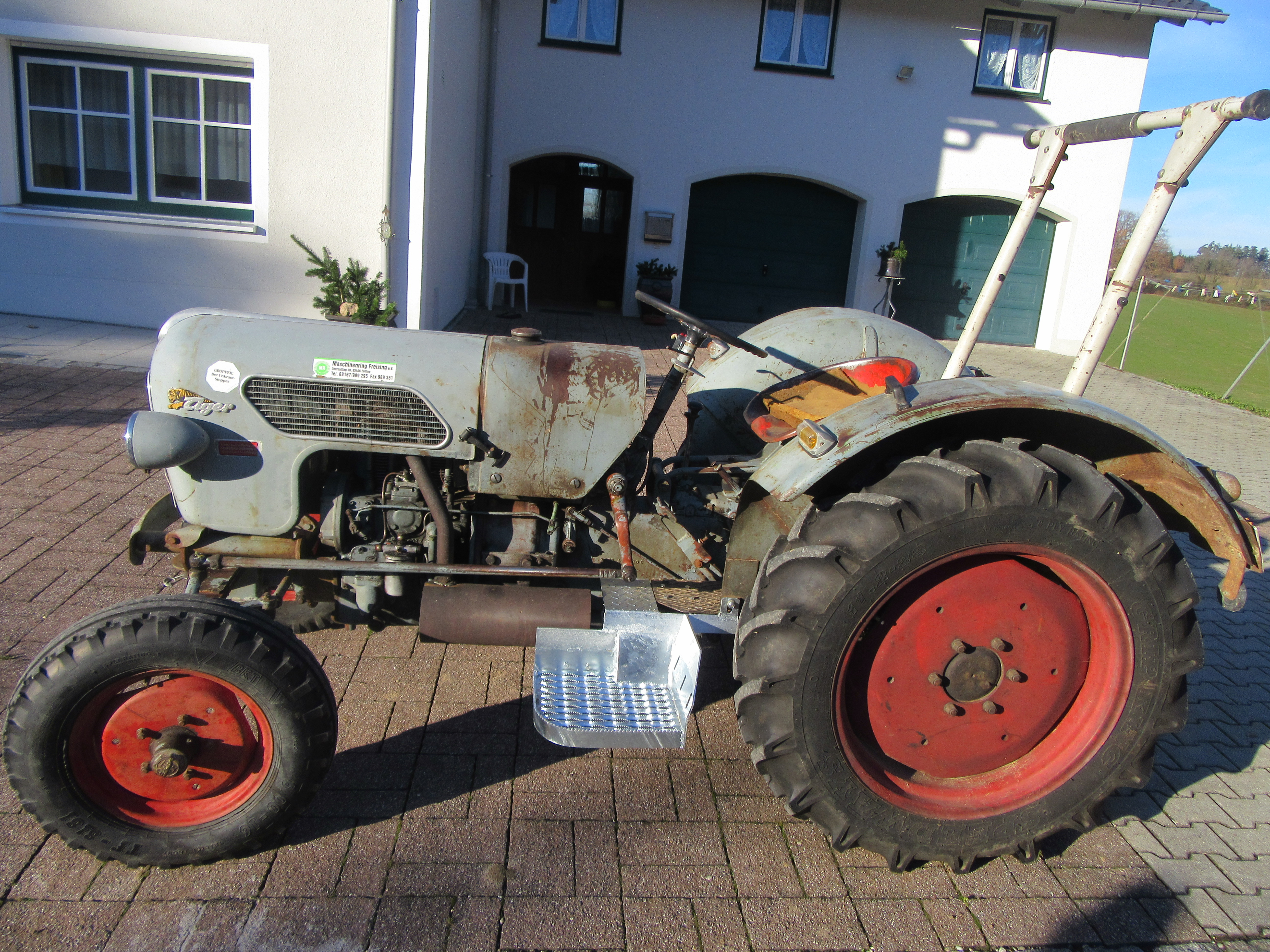 IMG_1968 Komfortaufstieg- passend für Eicher - verschiedene Varianten zur Auswahl!