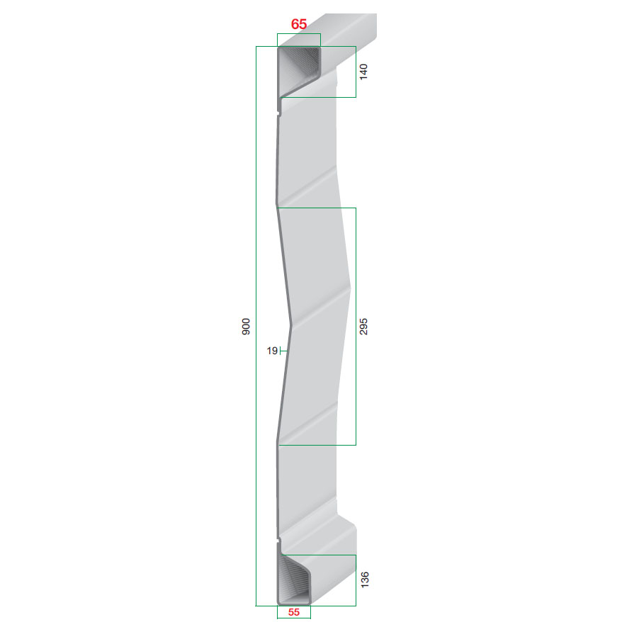 7551756815d4ac3182 Grundbordwand Hardox 4,0 mm