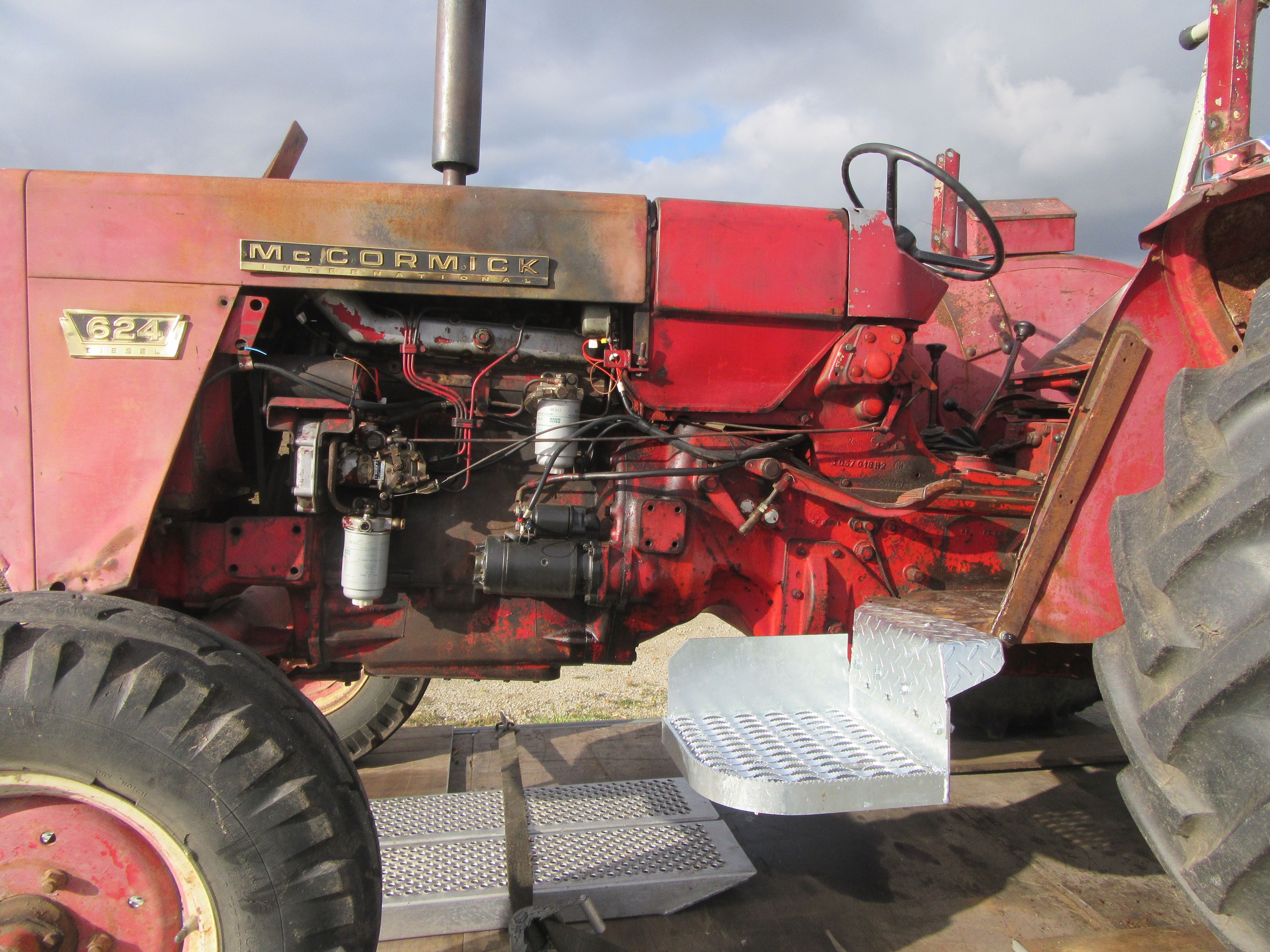 Komfortaufstieg- passend für Schlepper IHC - verschiedene Varianten zur Auswahl!