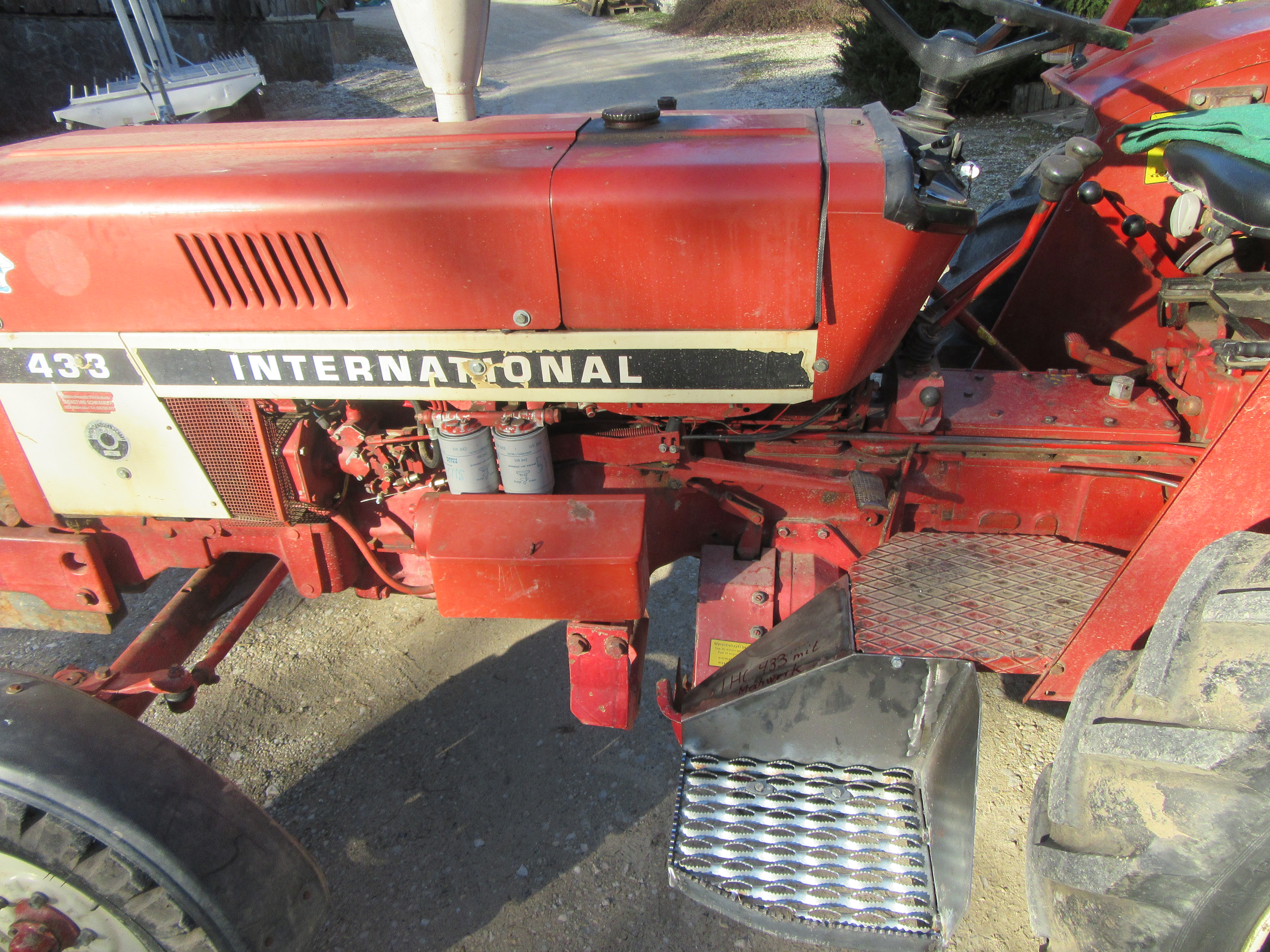 Komfortaufstieg- passend für Schlepper IHC - verschiedene Varianten zur Auswahl!