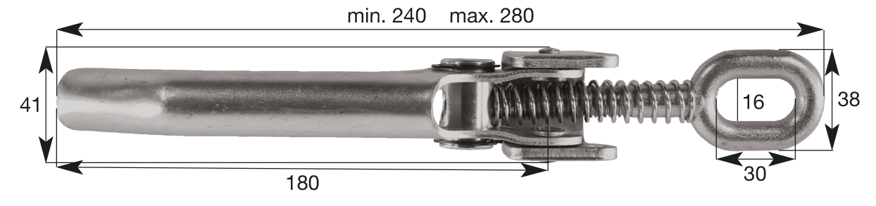 20292_240x41 Exzenterverschluss Größe 2