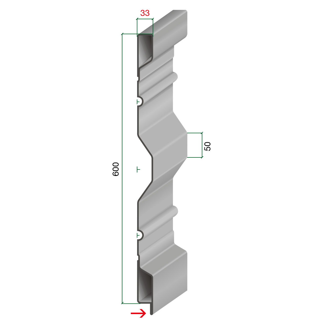 Grundbordwand FS