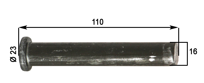 20498 Pendelbolzen H 400 - 1400