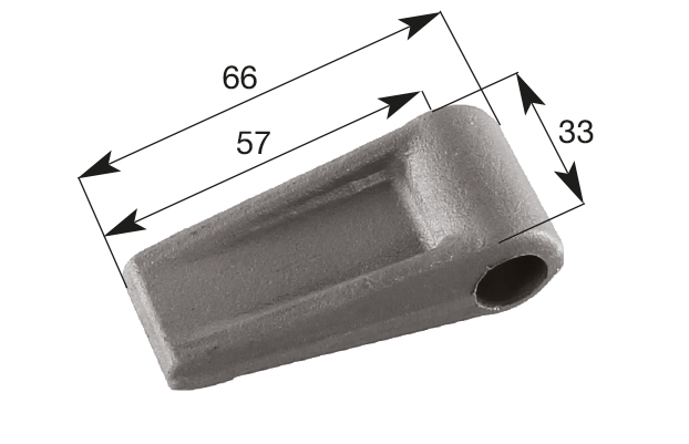 36011_66x33 leichtes, flaches Scharnier