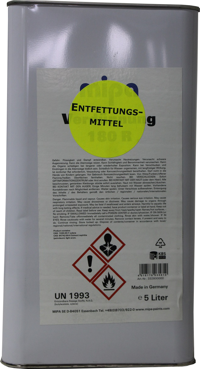Entfettungsmittel