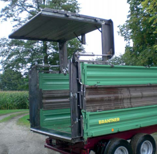 R-ckwand Hydr. Rückwand zum Festeinbau als Bausatz