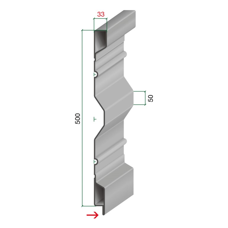 14370 Grundbordwand FS