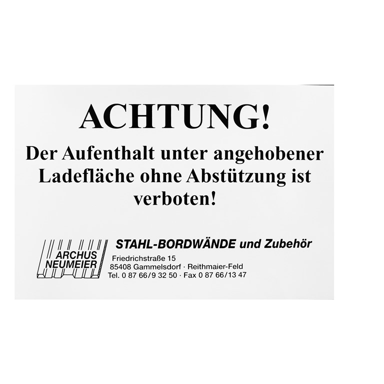 89952 Gefahrenhinweisschild