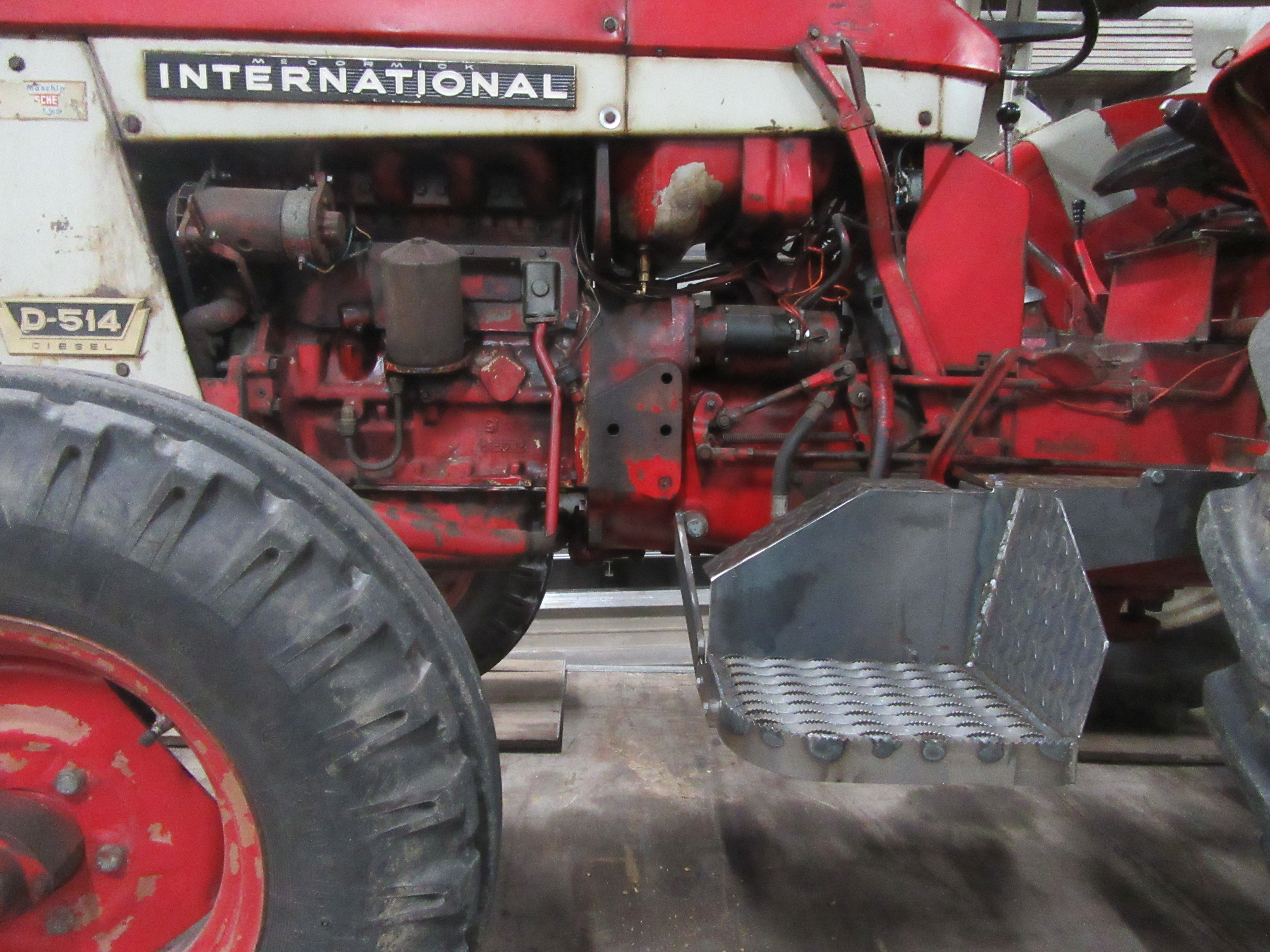 Komfortaufstieg- passend für Schlepper IHC - verschiedene Varianten zur Auswahl!