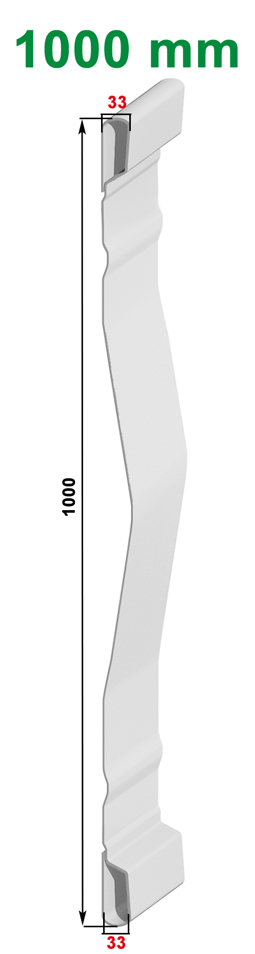 75619 Grundbordwand Hardox 3,0 mm