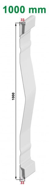 Grundbordwand Hardox 3,0 mm