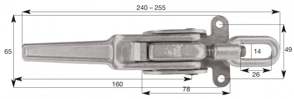 Exzenterverschluss Größe 3